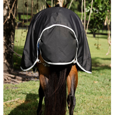 Couverture d'Extérieur Amigo® Ripstop 900D Quarter Horse Plus 0g Horseware Noir / argent Couverture d'Extérieur Amigo® Ripstop 900D Quarter Horse Plus 0g Horseware Noir / argent
