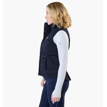 Veste sans manches Horseware Newmarket femme Marine Bleu marine