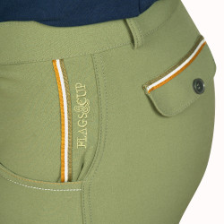 Pantalon Lorenzo Junior Flags & Cup Olive Vert