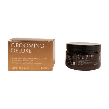 Beurre pour mors équitation amande 125 ml – Grooming Deluxe