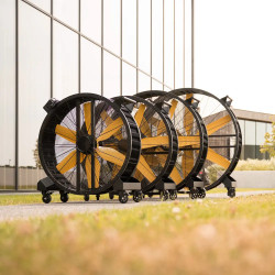 Ventilateur avec câble Grooming Deluxe Noir