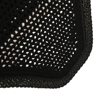 Bonnet anti-mouches Wellington soundless corde pailletée tressée Kentucky Noir