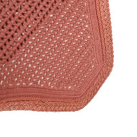 Bonnet anti-mouches Wellington soundless corde pailletée tressée Kentucky Old rose