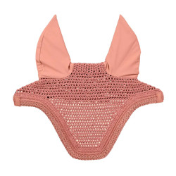Bonnet anti-mouches Wellington soundless corde pailletée tressée Kentucky Old rose