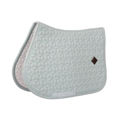 Tapis de selle full scintillant Kentucky Bleu clair
