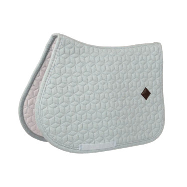 Tapis de selle full scintillant Kentucky Bleu clair