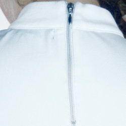 Polo Cassia Femme Manches Courtes Flags & Cup Blanc Polo Cassia Femme Manches Courtes Flags & Cup Blanc