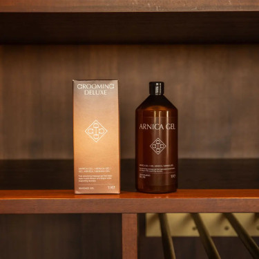 Gel arnica Grooming Deluxe Naturel Marron