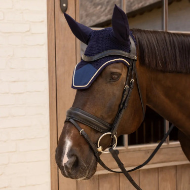 Bonnet anti-mouche Kentucky Wellington soundless velvet Marine foncé Bleu Bonnet anti-mouche Kentucky Wellington soundless velvet Marine foncé Bleu