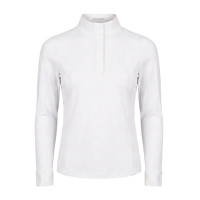 Polo de concours équitation fille manches longues Kentucky
