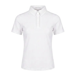 Polo de concours Kentucky garçon classique manches courtes Blanc