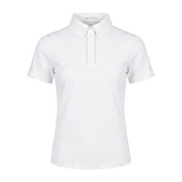 Polo de concours Kentucky garçon classique manches courtes Blanc