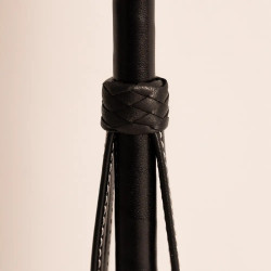 Cravache d'obstacle Velari Classy smooth full cuir Noir
