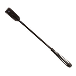 Cravache d'obstacle Velari Classy smooth full cuir Noir