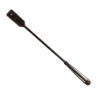 Cravache d'obstacle Velari Classy smooth full cuir Noir