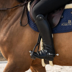 Éperons d’équitation à molette inox Velari caoutchouc