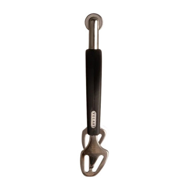 Eperons à moyenne molette inox avec caoutchouc Velari Acier inoxydable Argent