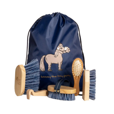Sac à Brosses Set Sammy kids Grooming Deluxe by Kentucky Marine Bleu marine