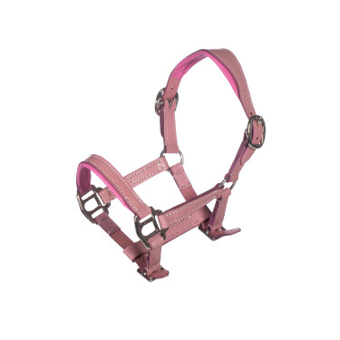 Licol en cuir Pink Hobby Horsing HKM Licol en cuir Pink Hobby Horsing HKM