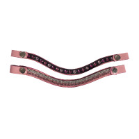 Bridon cuir Pink Hobby Horsing HKM