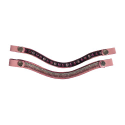Bridon cuir Pink Hobby Horsing HKM