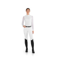 Polo de concours Rita Ego7 manches longues femme Marine blanc Bleu marine Polo de concours Rita Ego7 manches longues femme Marine blanc Bleu marine