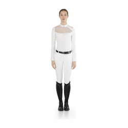Polo de concours équitation femme EGO7 Nina manches longues