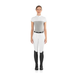 Polo d’équitation concours femme EGO7 mesh, manches courtes Polo d’équitation concours femme EGO7 mesh, manches courtes