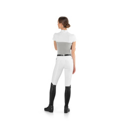 Polo d’équitation concours femme EGO7 mesh, manches courtes Polo d’équitation concours femme EGO7 mesh, manches courtes