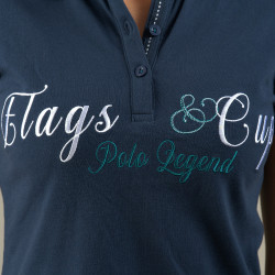Polo Femme Altamira Flags & Cup Bleu marine Polo Femme Altamira Flags & Cup Bleu marine