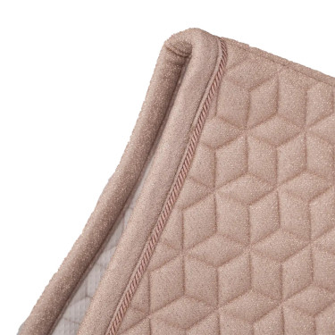 Tapis de selle full scintillant Kentucky Vieux rose