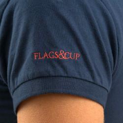Polo Femme Maringa Flags & Cup Bleu marine