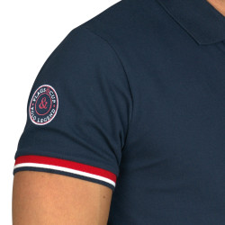 Polo homme France Limited Edition Flags & Cup Bleu marine
