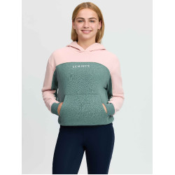 Sweat à capuche LeMieux Sadie Young Rider Aloe Bleu