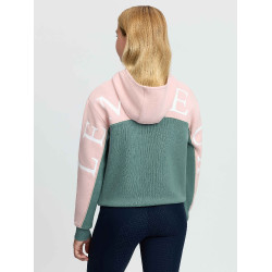 Sweat à capuche LeMieux Sadie Young Rider Aloe Bleu