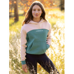 Sweat à capuche LeMieux Sadie Young Rider Aloe Bleu