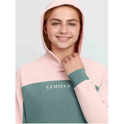 Sweat à capuche LeMieux Sadie Young Rider Aloe Bleu