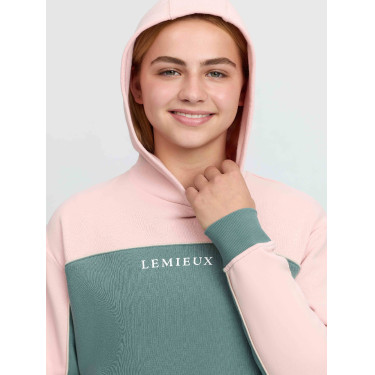 Sweat à capuche LeMieux Sadie Young Rider Aloe Bleu