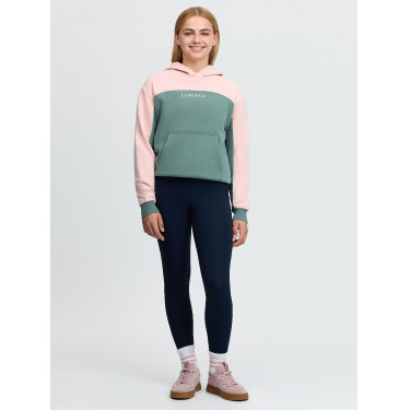 Sweat à capuche LeMieux Sadie Young Rider Aloe Bleu