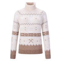 Pull HV Polo Every femme Naturel Marron