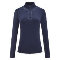Top HV Polo Orlanda femme Marine Bleu marine