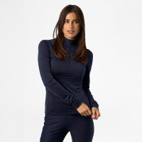 Top HV Polo Orlanda femme Marine Bleu marine