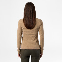 Top HV Polo Olidia femme Camel Marron