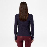 Top HV Polo Olidia femme Marine Bleu marine