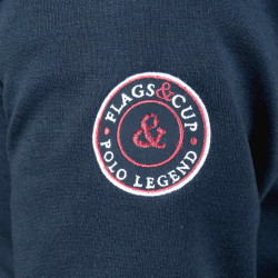 Sweat Zippé Enfant France Limited Edition Flags & Cup Bleu marine Sweat Zippé Enfant France Limited Edition Flags & Cup Bleu marine