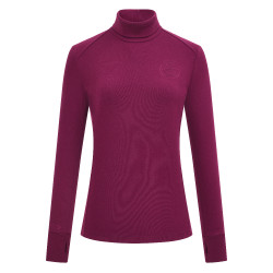 Top HV Polo Oria femme Vin Rouge