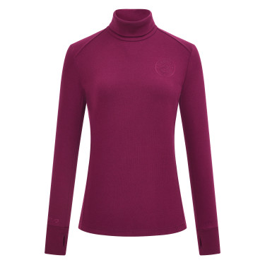 Top HV Polo Oria femme Vin Rouge