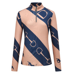 Top HV Polo Gwenny print femme Top HV Polo Gwenny print femme