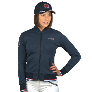 Sweat Zippé Femme France Limited Edition Flags & Cup Sweat Zippé Femme France Limited Edition Flags & Cup