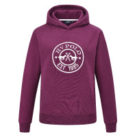 Sweat à capuche HV Polo Rebecca femme Wine